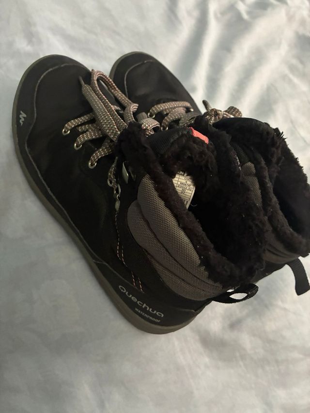 Botas Quechua Mujer Negras Talla 37