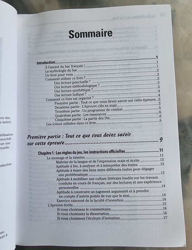 Le bac Français 2009 Pour les nuls
