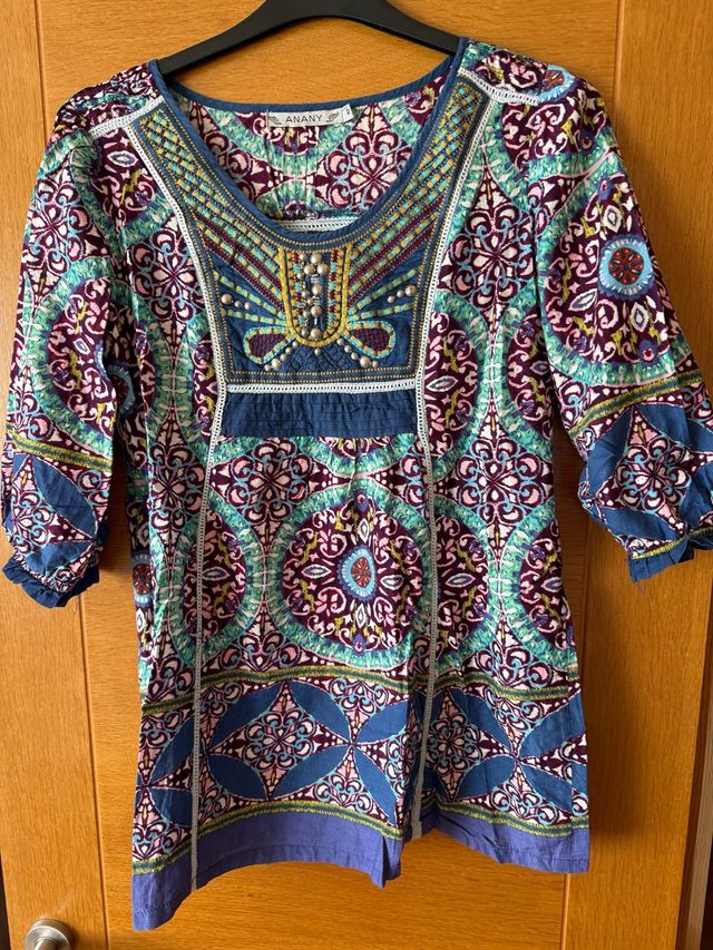 Blusa floral mujer, marca ANANY