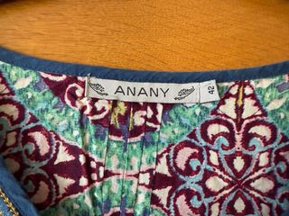 Blusa floral mujer, marca ANANY