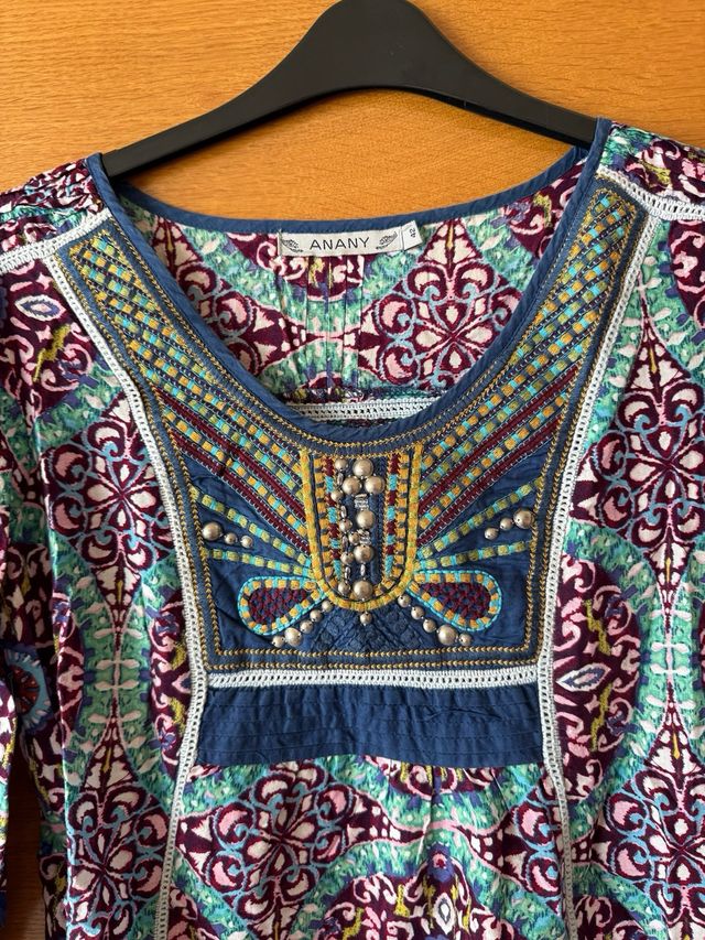 Blusa floral mujer, marca ANANY