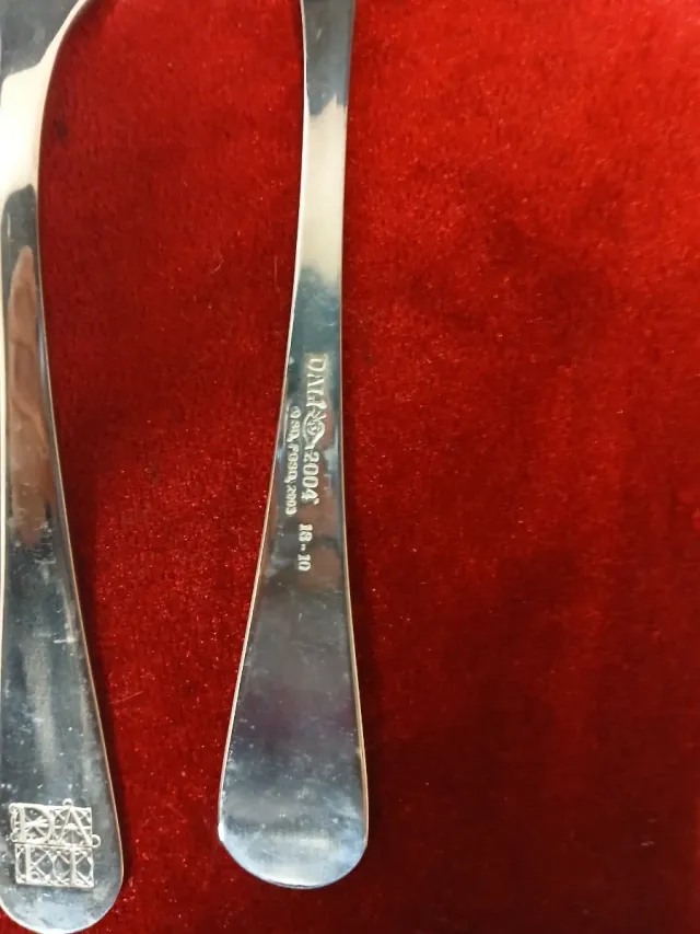 Lote 10 cubiertos Dali