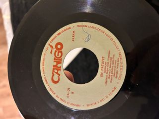 Disco Single Patufet Cuento Infantil CANIGÓ