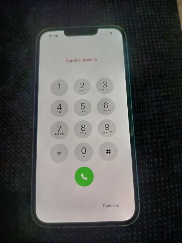 iPhone 13 Azul 128GB - Para piezas