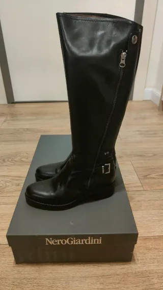 Stivali alti NeroGiardini n.37