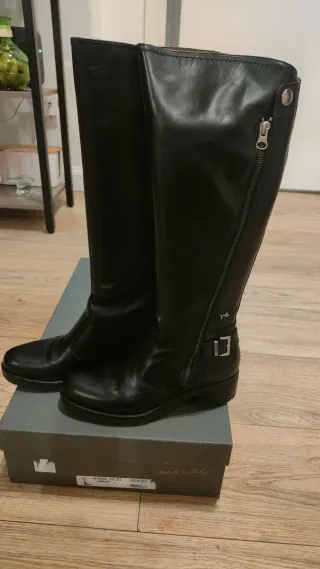 Stivali alti NeroGiardini n.37