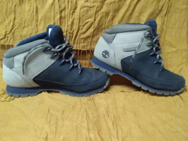 Botas Timberland Piel Azul/Gris, 42