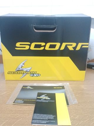 Casco Scorpion Exo Vx-21 Air Rojo