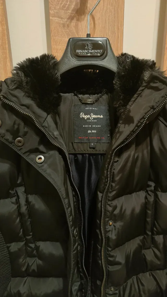 Pepe Jeans Piumino Nero Taglia L