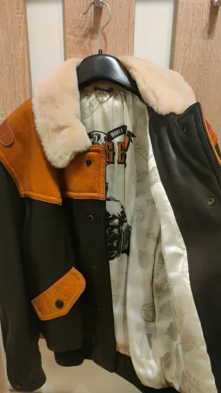 Montone Vintage Uomo Vera Pelle