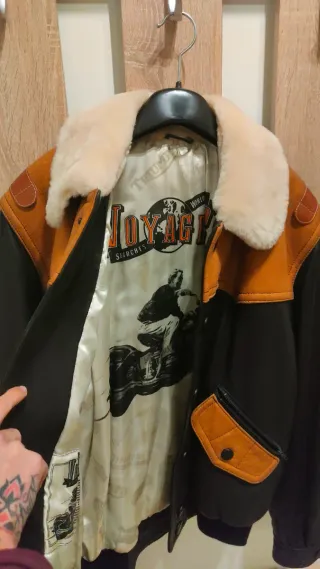 Montone Vintage Uomo Vera Pelle