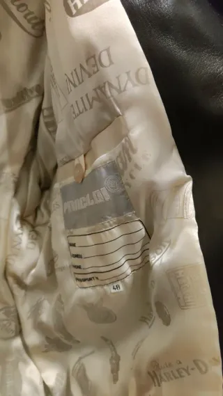 Montone Vintage Uomo Vera Pelle