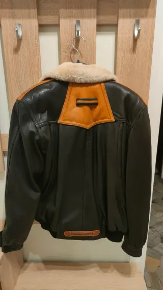 Montone Vintage Uomo Vera Pelle