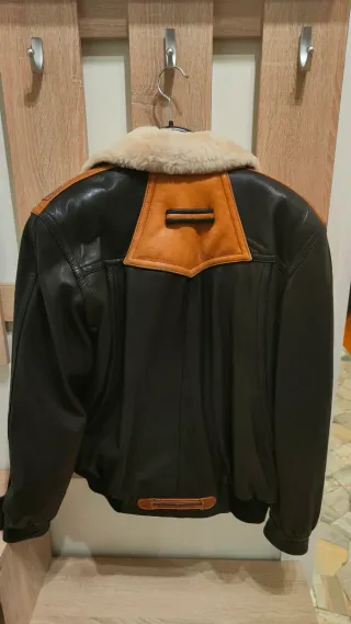 Montone Vintage Uomo Vera Pelle