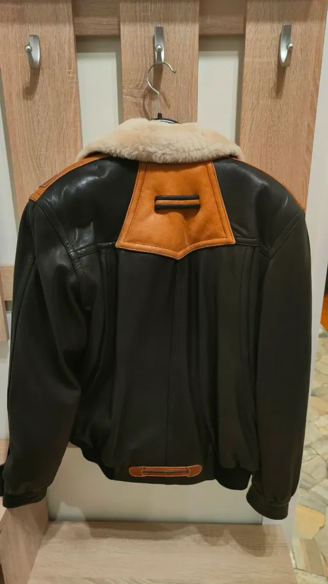 Montone Vintage Uomo Vera Pelle