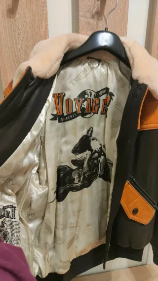 Montone Vintage Uomo Vera Pelle