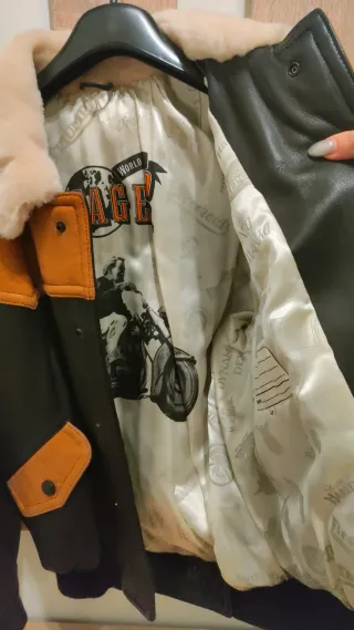 Montone Vintage Uomo Vera Pelle