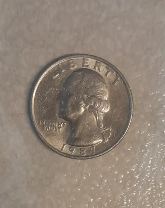 Lote 4 monedas de quarto de dolar