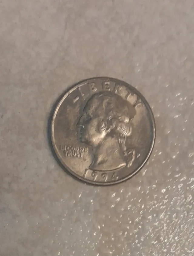 Lote 4 monedas de quarto de dolar