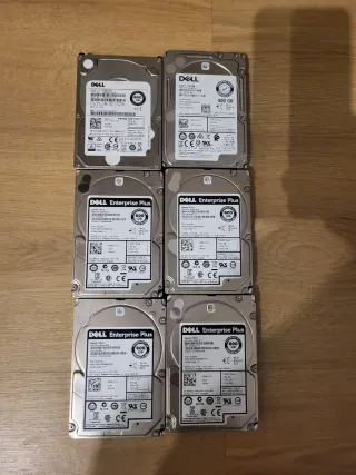 Lote Discos Duros Dell 600GB SAS