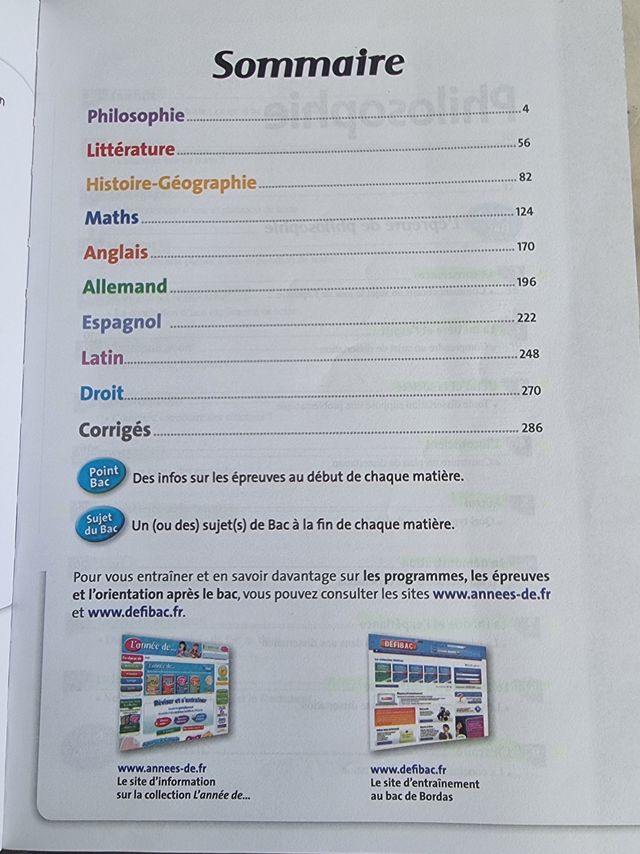 L'année du Bac Tle L BAC 2013