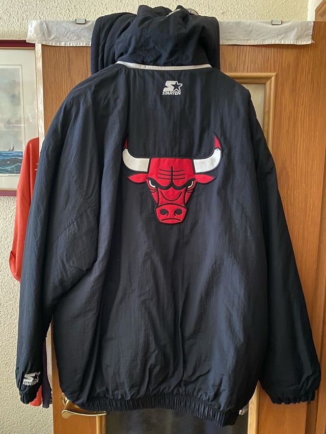 Cazadora Chicago Bulls Starter Vintage