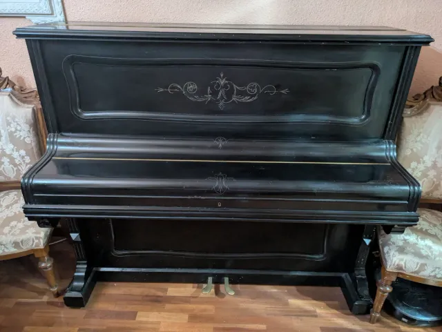 Piano Vertical Chassaigne Frères Negro