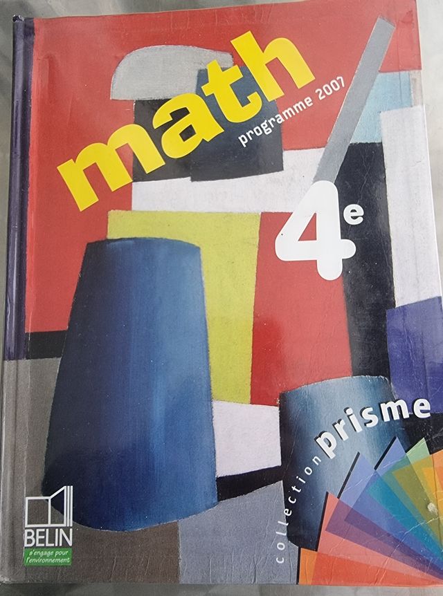 Math 4e: Manuel élève