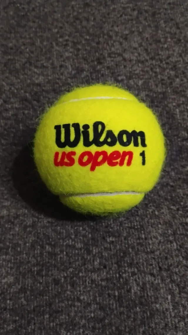 Palla da tennis Wilson , us open1 , autografata