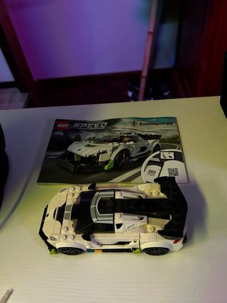 Lego Koenigsegg Branco