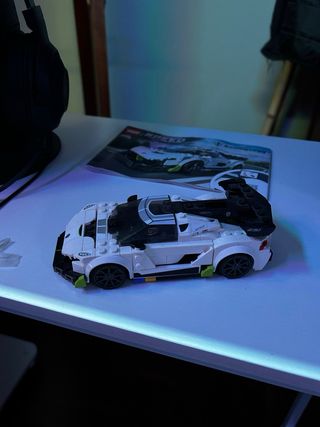 Lego Koenigsegg Branco