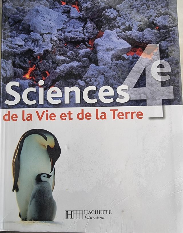 Sciences de la Vie et de la Terre 4e - Livre él...