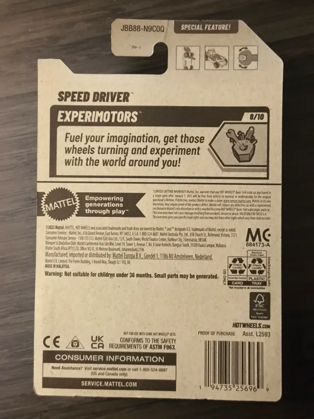 Hot Wheels Speed Driver 206/250