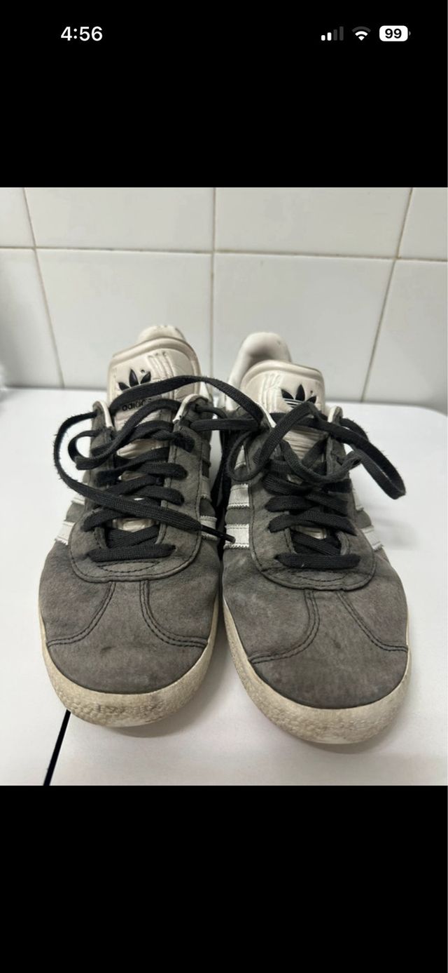 Adidas Gazelle Gris Talla 36