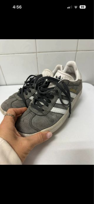 Adidas Gazelle Gris Talla 36