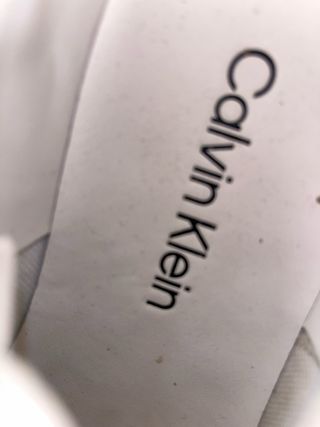 Botines Calvin Klein Blancos Mujer