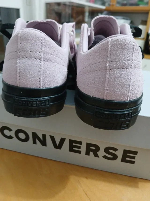 Converse rosa scamosciate taglia 37