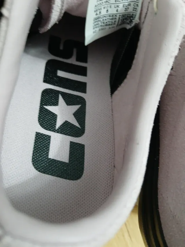 Converse rosa scamosciate taglia 37