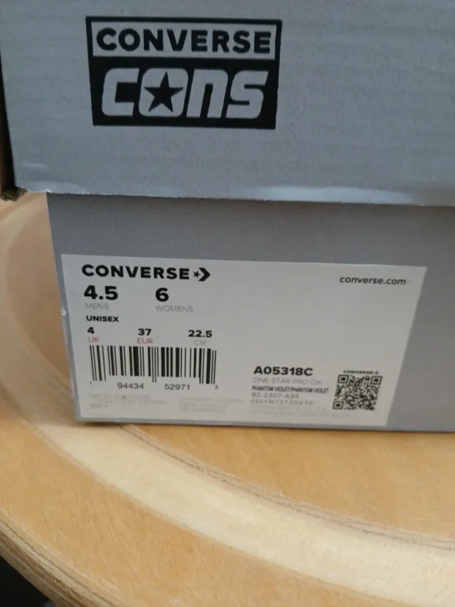 Converse rosa scamosciate taglia 37
