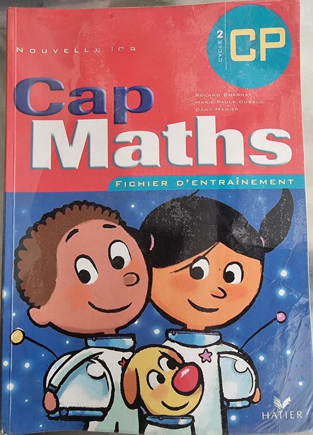 Cap maths CP, cycle 2 fichier d'entraînement