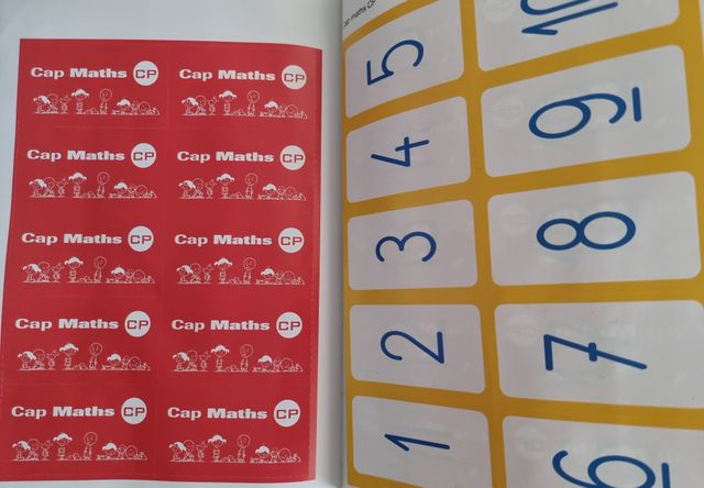 Cap maths CP, cycle 2 fichier d'entraînement