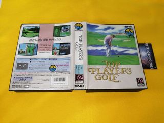 Top Player's Golf Neogeo AES SNK RENTAL VERSION