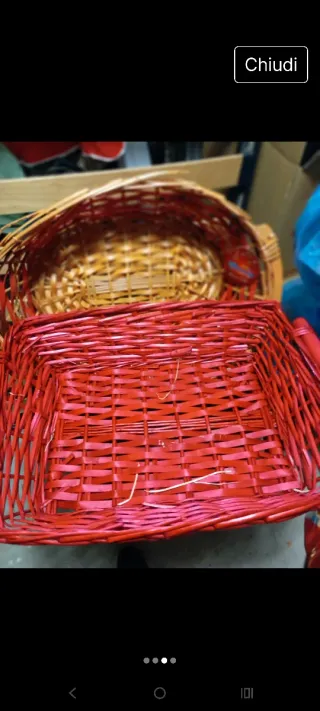 8 Cesti Rossi per Regali Natalizi