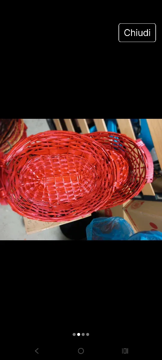 8 Cesti Rossi per Regali Natalizi