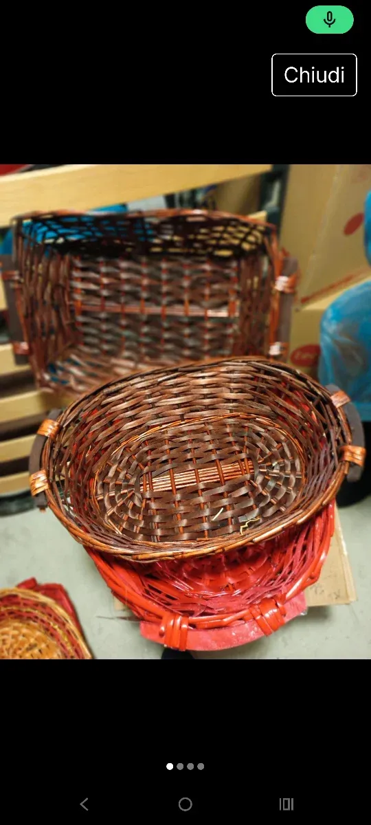 8 Cesti Rossi per Regali Natalizi