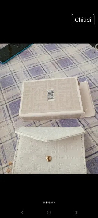 Borsellino Baldini bianco