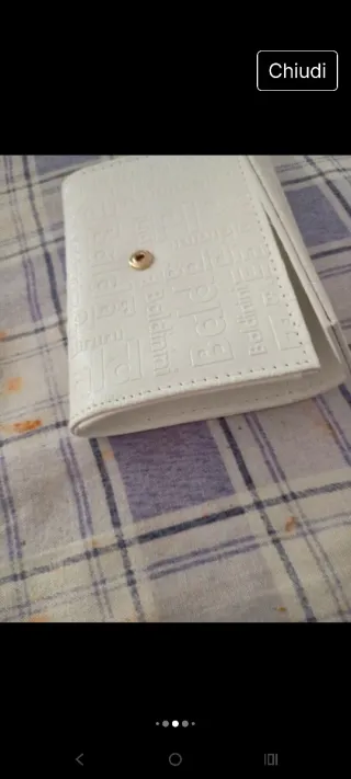 Borsellino Baldini bianco