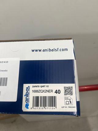 Zapatillas de seguridad Anibal negras y grises