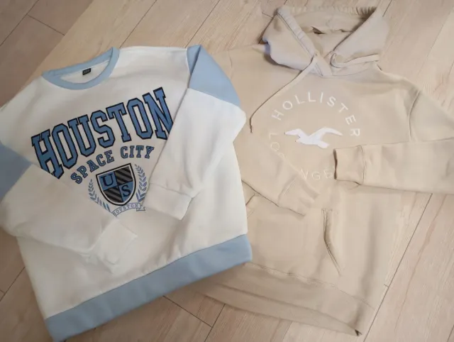 Lote 2 Sudaderas Hollister y Shein