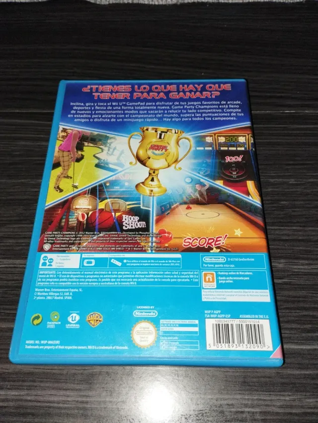 Jogo Wii U Game Party Champions